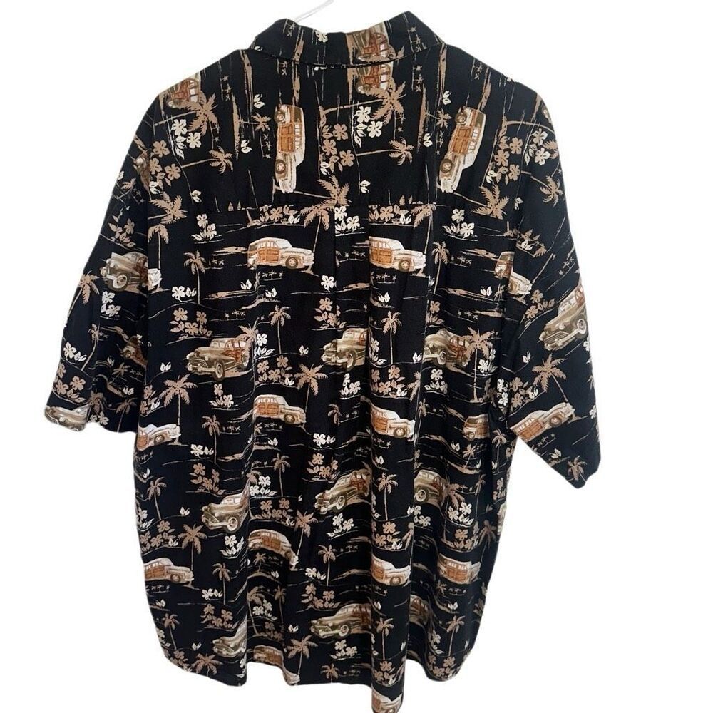 Puritan Hawaiian cotton short sleeve button up shirt